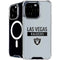 NFL Las Vegas Raiders Silver Performance Series iPhone 16 Pro MagSafe Case